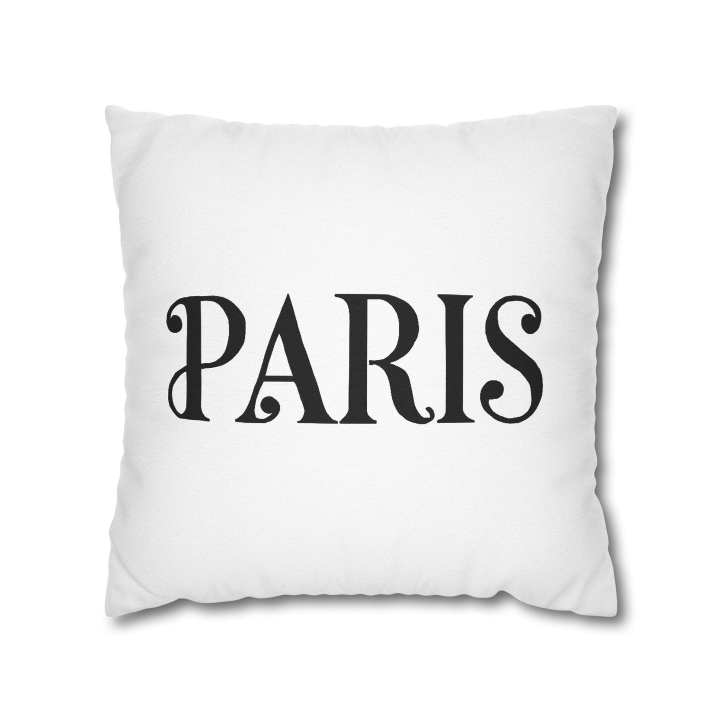 A Night in Paris Decorative Pillow Case