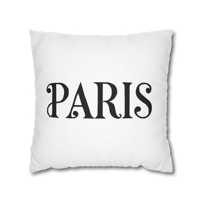 A Night in Paris Decorative Pillow Case