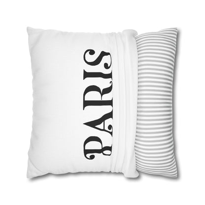 A Night in Paris Decorative Pillow Case