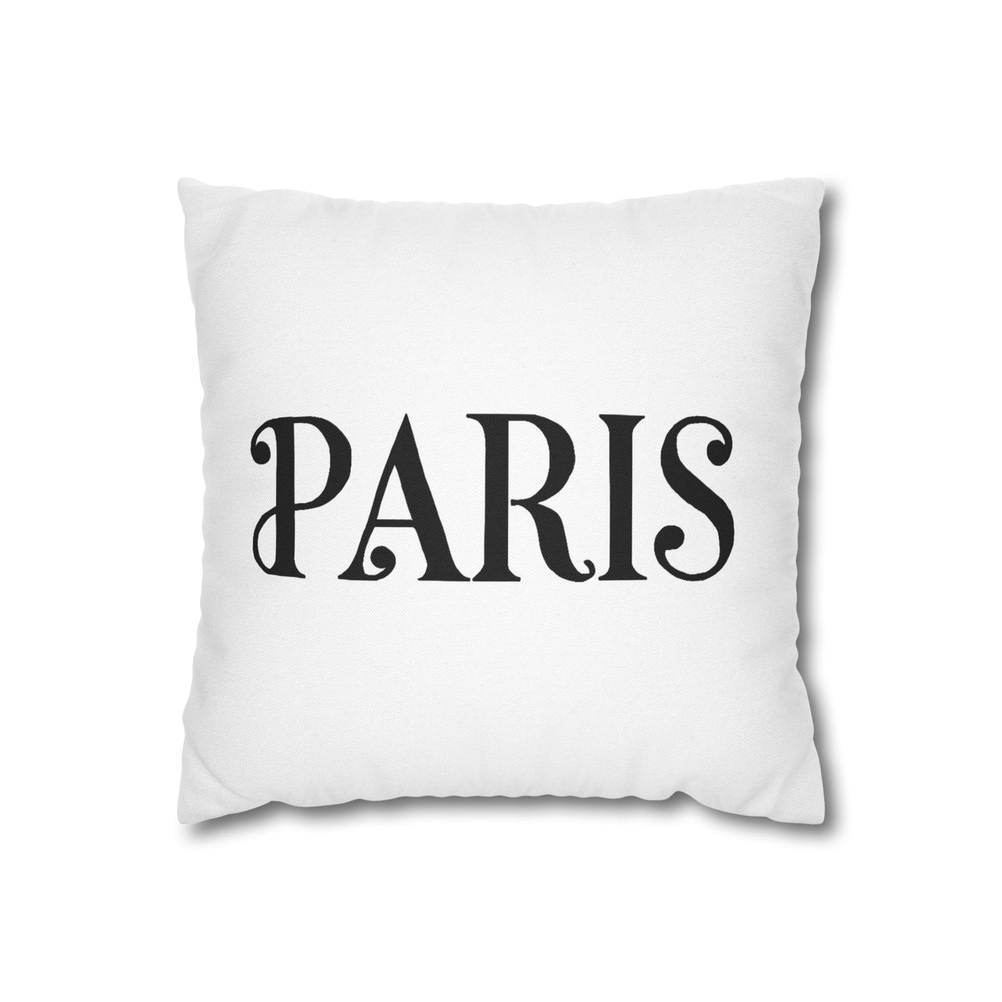 A Night in Paris Decorative Pillow Case