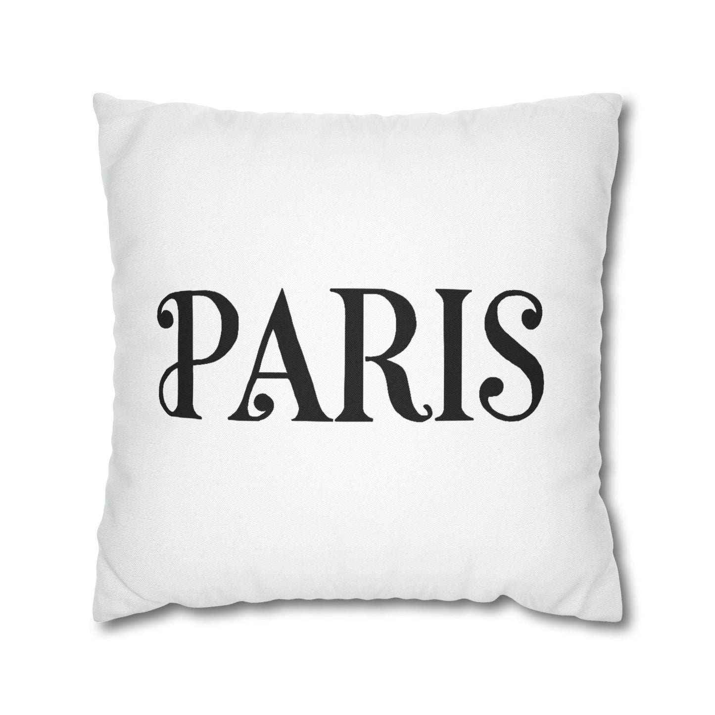 A Night in Paris Decorative Pillow Case